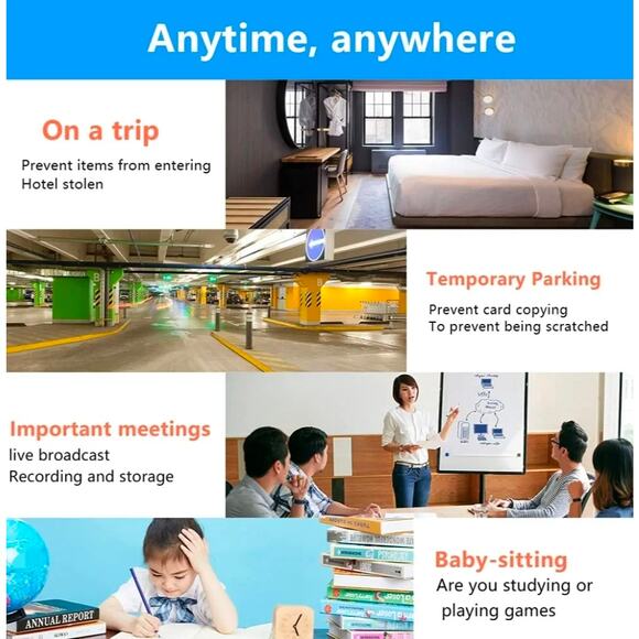 Z-IOT WIFI Mini Camera HD Video. NIB - Picture 8 of 9